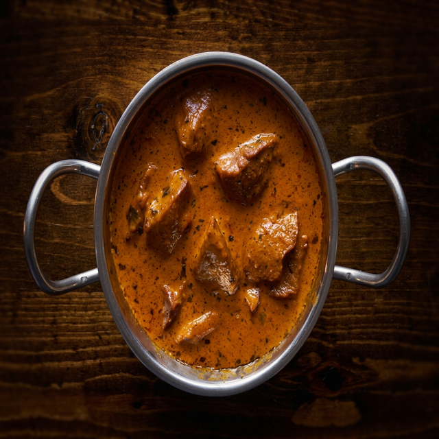 Lamb Tikka Masala.