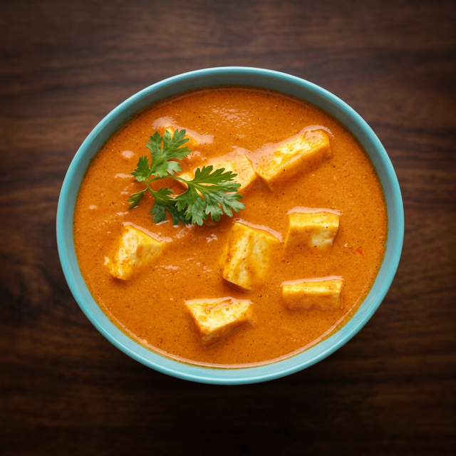 Shahi Paneer or Shahi Tofu.