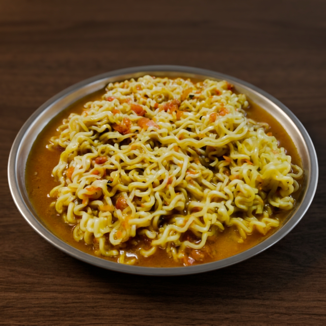 Chicken Curry Maggi Noodles.