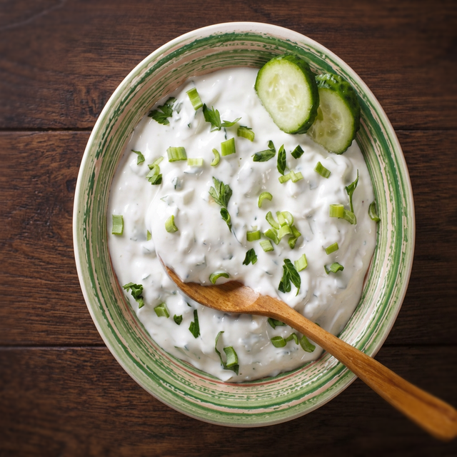 Vegetable Raita.