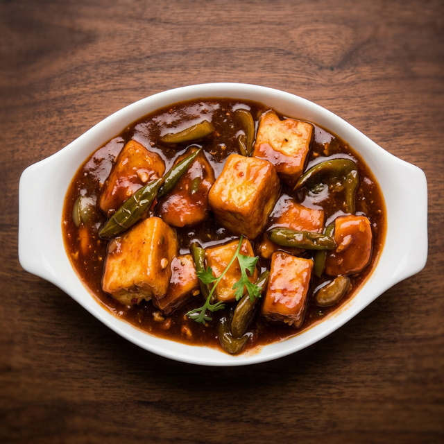 Chilli Paneer.