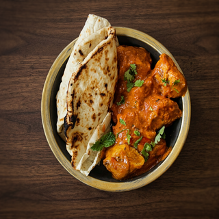 Chicken Twisted Naan